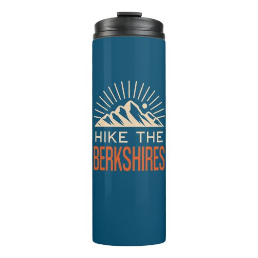 Wandern Berkshires Massachusetts Sunburst Thermosbecher (Vorderseite)