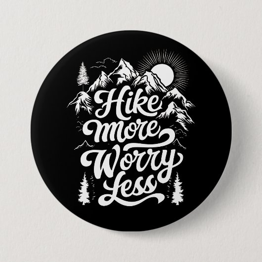Wandern Besorgnis erregender weniger Camping im Fr Button (Vorderseite)