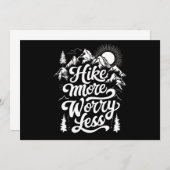 Wandern Besorgnis erregender weniger Camping im Fr Einladung (Vorne/Hinten)