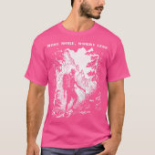 Wandern Besorgnis erregender weniger Wandergebirge T-Shirt (Vorderseite)