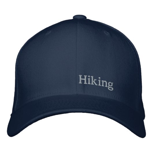 WANDERN BESTICKTE BASEBALLKAPPE (Vorderseite)