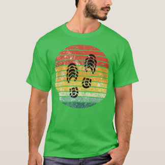 Wandern Boots Footprint T-Shirt