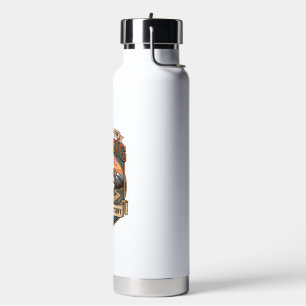 Wandern Bretagne Hund Rucksack Berge Trinkflasche