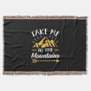 Wandern bringt mich in die Berge Decke