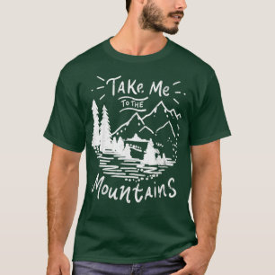 Wandern Camping Klettern Pfadfinder Geschenk T-Shirt