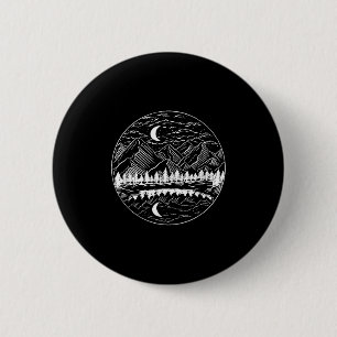 Wandern Camping Natur Outdoor Berge Wanderer Lager Button