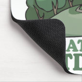 Wandern, Camping, Wandern, Klettern im Freien! Mousepad (Ecke)