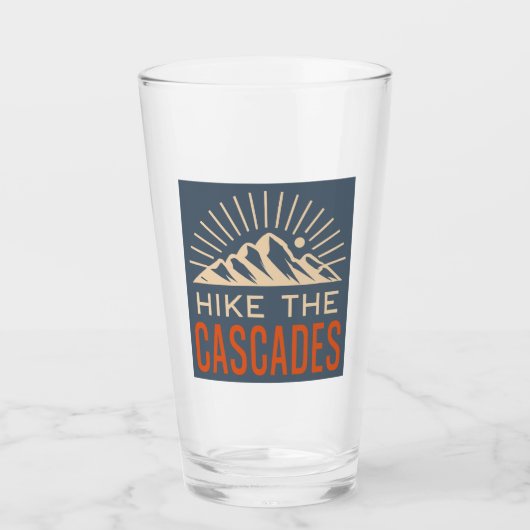 Wandern Cascades Sunburst Glas (Vorderseite)