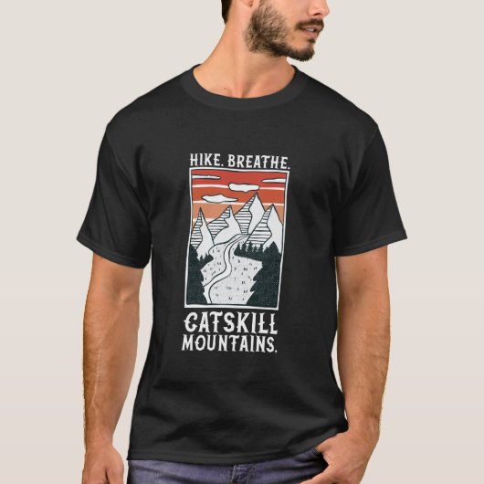 Wandern - Catskill Mountains T-Shirt (Vorderseite)