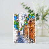 Wandern Cordobas Alley - Spanien Postkarte (Stehend Vorderseite)