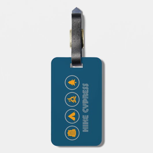 Wandern Cypress Provincial Park Gepäckanhänger (Rückseite vertikal)