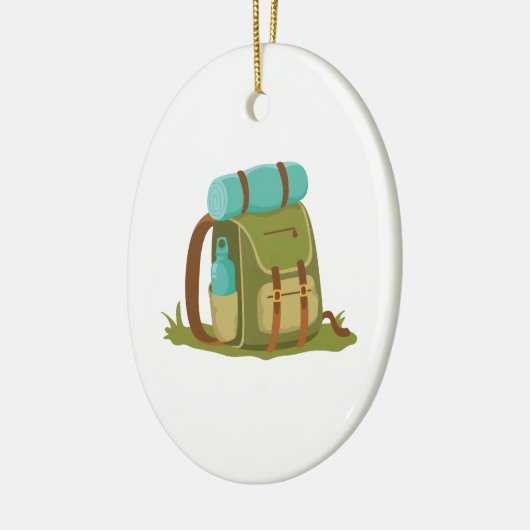 Wandern des Rucksacks Keramikornament (Links)