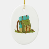 Wandern des Rucksacks Keramikornament (Vorne)