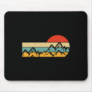 Wandern Design Herren Wald Retro Outdoor Berg W Mousepad