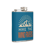 Wandern Die Windflüsse Sunburst Flachmann (Rechts)