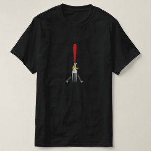 Wandern durch die Gabel des Lebens - Unisex T - Sh T-Shirt