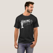 Wandern Eine Lebensart T-Shirt (Vorne ganz)
