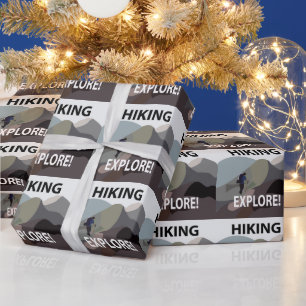 Wandern Entdecken Berge Wandern Geschenkpapier