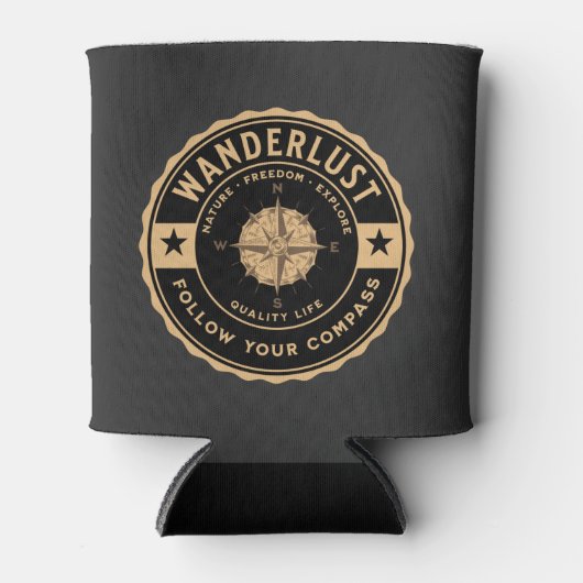 Wandern Erlebnis Outdoor Camping Wandern Dosenkühler (Vorderseite)