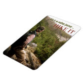 Wandern Ermutigung Magnet (Linke Seite)
