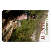 Wandern Ermutigung Magnet (Horizontal)