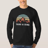 Wandern Funny Mountain Wanderung Geschenk T-Shirt (Vorderseite)