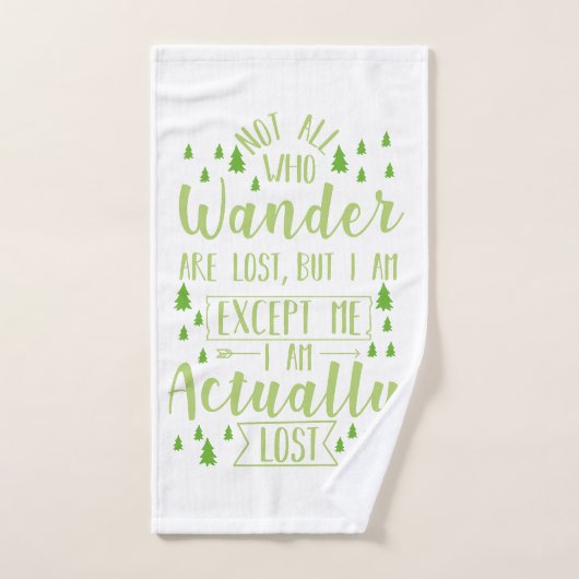 Wandern Funny Sprichwort Handtuch (Handtuch)