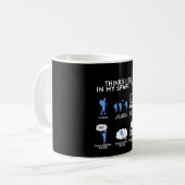 Wandern Funny Wandern Camping Bergsee-Zauber Kaffeetasse (Vorderseite Links)