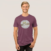 Wandern für Flechten Tri-Blend Shirt (Vorderseite voll)
