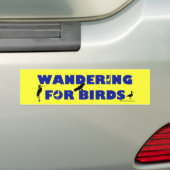 Wandern für Vögel Autoaufkleber (Auf Auto)