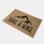 Wandern Fußmatte (Schrägansicht)