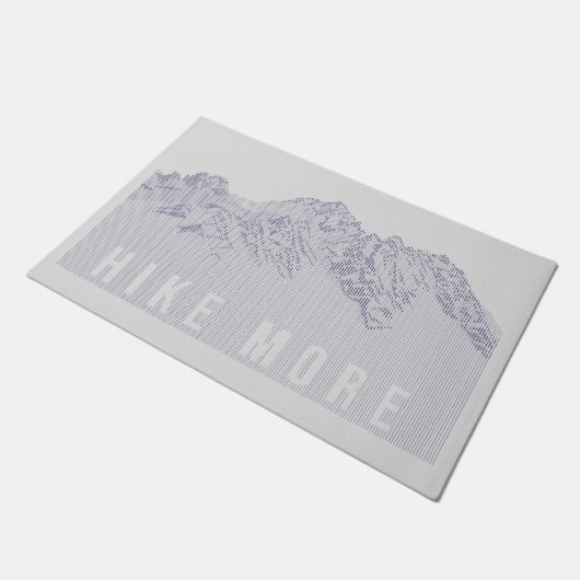 Wandern Fußmatte (Schrägansicht)