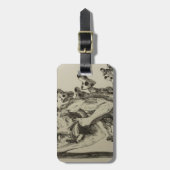 wandern gepäckanhänger (Vorderseite vertikal)