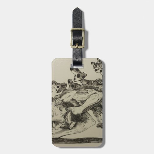 wandern gepäckanhänger (Vorderseite vertikal)