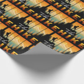 Wandern Geschenkpapier (Ecke)