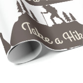 Wandern Geschenkpapier (Rolleneckpunkt)