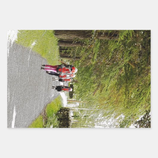 WANDERN GESCHENKPAPIER SET (Vorderseite 2)