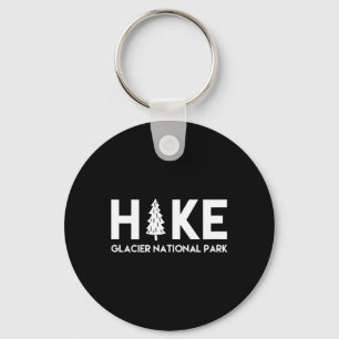 Wandern Glacier National Park Montana Souvenir Schlüsselanhänger