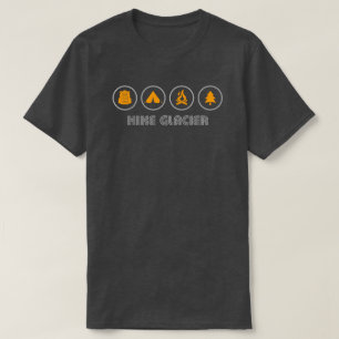 Wandern Glacier National Park Montana T-Shirt