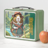 Wandern Guinea Schweineführerabenteuer, im Freien Metall Brotdose (Beispiel)