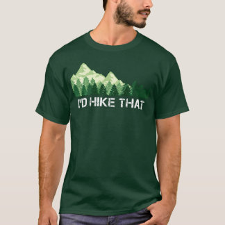 Wandern Id Wanderhut Outr Camping Freunde T-Shirt