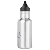 Wandern im blauen Ridge Edelstahlflasche (Rechts)