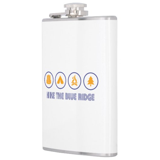 Wandern im blauen Ridge Flachmann (Links)