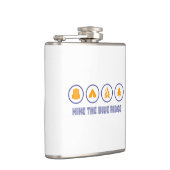 Wandern im blauen Ridge Flachmann (Rechts)