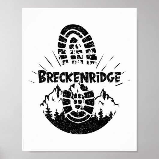 Wandern im Dampfboot Usa Urlaub Ski Poster (Vorne)
