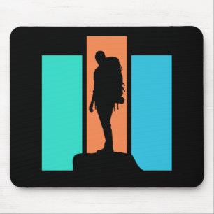 Wandern im Freien Natur Abenteuer Erkundung Mousepad