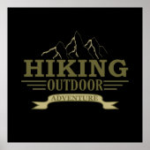 Wandern im Freien Poster (Vorne)