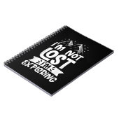 Wandern im Gebirge Ich bin nicht verliebt im Erkun Notizblock (Linke Seite)