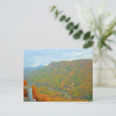 Wandern im Gebirge Postkarte (Stehend Vorderseite)