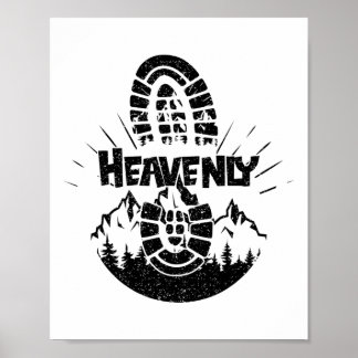 Wandern im Himmlischen Western Vereintes Skigebiet Poster